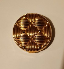 ESTEE LAUDER GOLDEN WEAVE POWDER COMPACT, EXCELLENT.