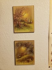 2 Vintage 1970s Art Prints