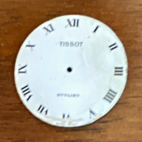Tissot white watch - white, face