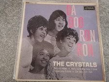 The Crystals Da Doo Ron Ron 1960s Ep On The London Records Label.