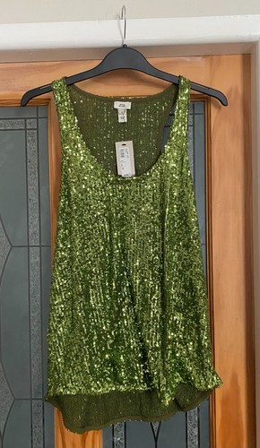 River island green sparkly - island,
