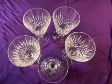 Set of 5 Edinburgh Crystal