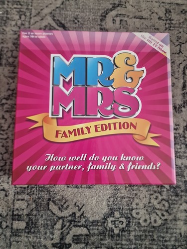 And mrs family edition - mrs,