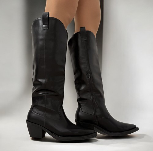 Women black knee high - women’s,