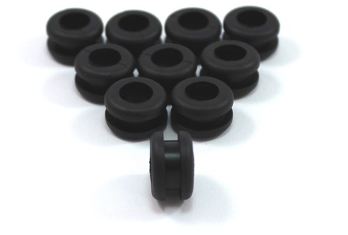 10x rubber fairing grommets - rubber,