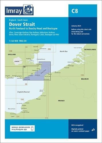 Dover strait imray c - dover,