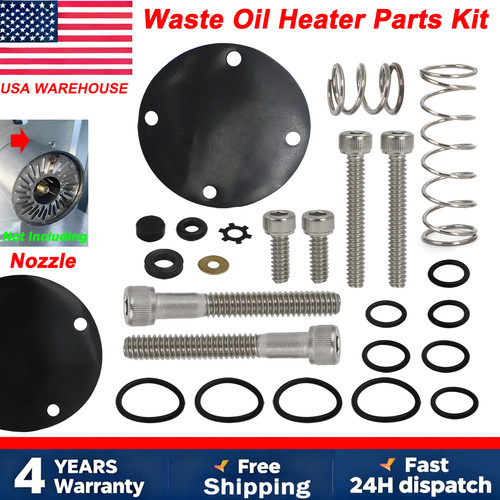 Waste oil heater - waste, for
