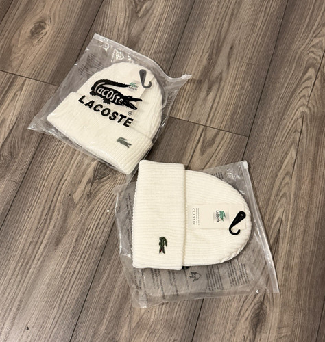 Lacoste men white - white, knit