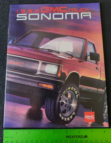 New original 1992 gmc - new, sonoma