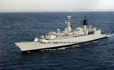 ROYAL NAVY TYPE 22 FRIGATE HMS CUMBERLAND