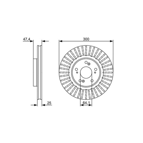 Bosch 986 479 534 brake - 534,