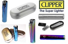 GENUINE CLIPPER METAL LIGHTER - FREE ENGRAVING PERSONALISED GIFT & FREE GIFT BOX