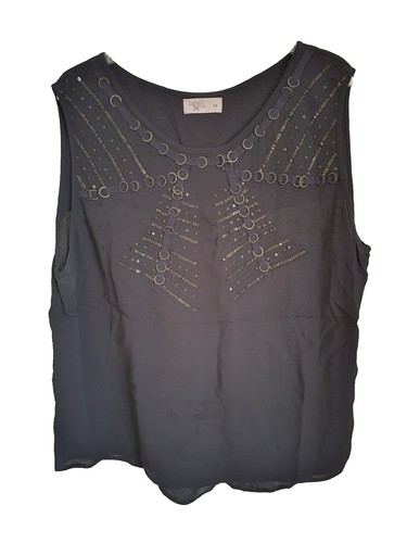 Label lab top size black - 14,