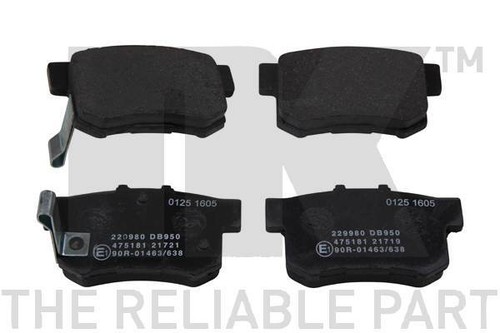 Brake pad set - brake, for
