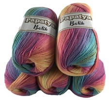 Rainbow wool pack 5 x 100g