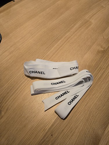 Chanel white ribbon - , 1.7m