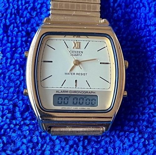 Citizen mens retro - ana, digi