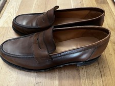 Barbour Penny Loafers. Loake Quality. Chestnut Brown. Size 11. Never Worn