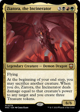 MTG Ziatora, the Incinerator [Modern Horizons 3 Commander] Near Mint