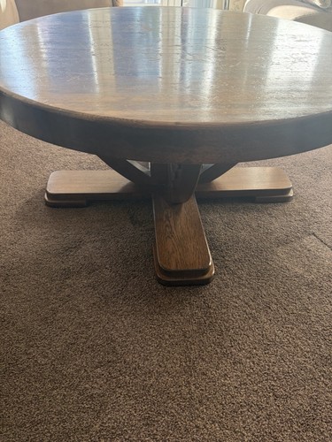 Vintage solid wood round - wood,