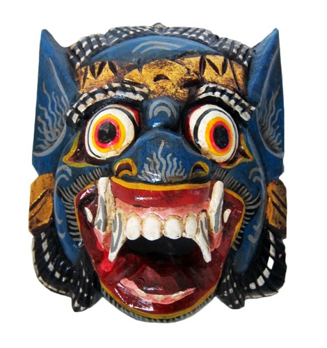 Wooden monkey mask barong - monkey, of