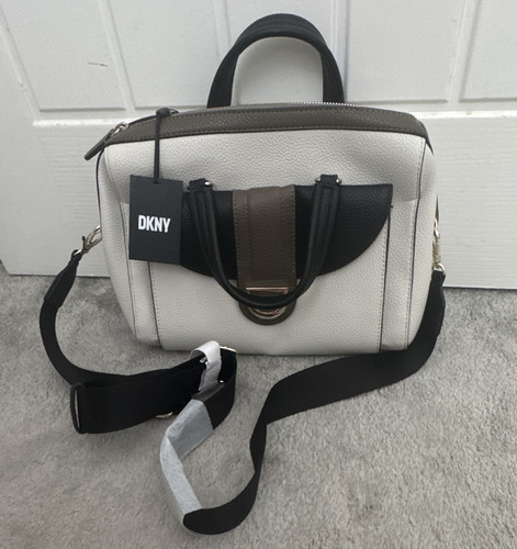 Dkny pebbled leather satchel - dkny,
