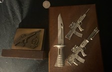Comemorative British Army SA80  Princess Of Wales Weapons Plaques