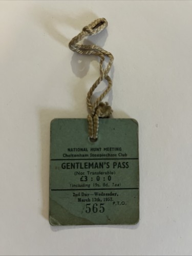 Cheltenham festival 1957 - festival,