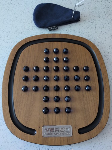 Solitaire board game mahogany - board,