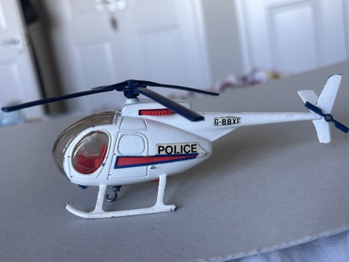 Police helicopter plastic toy - helicopter,