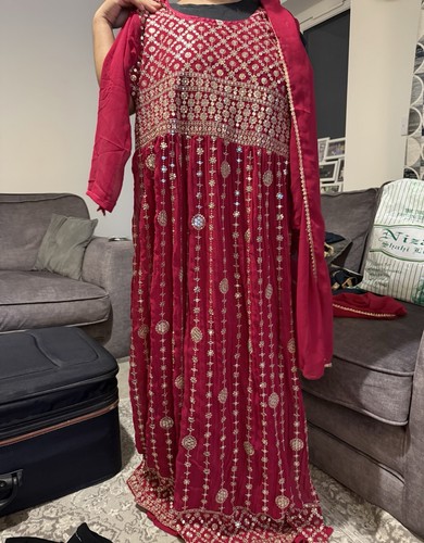 Rani pink long - pink, anarkali