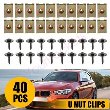 40x Undertray Clips Screws Engine Under Cover Splash Guard Shield  Fit BMW MINI