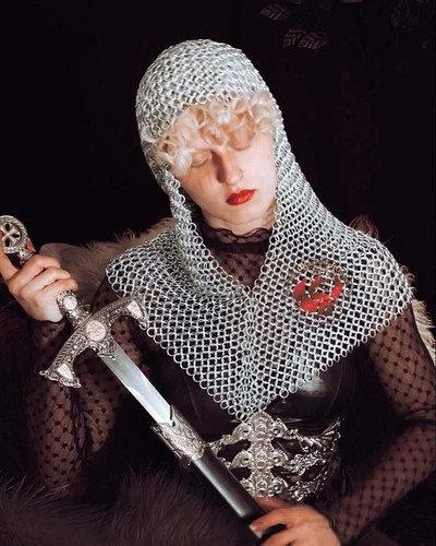 Medieval aluminium chainmail - medieval,