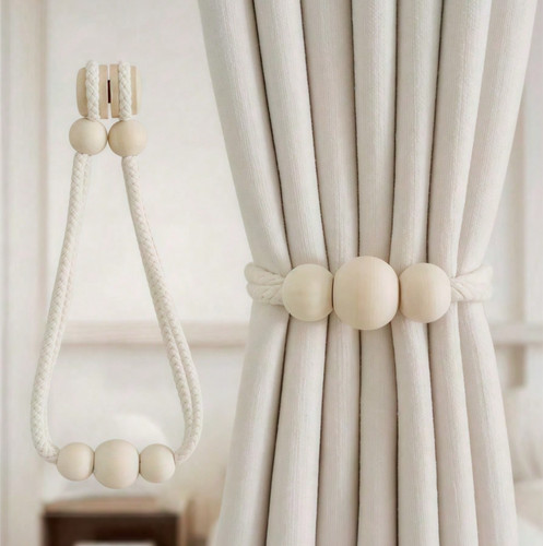 Magnetic wooden bead - magnetic,