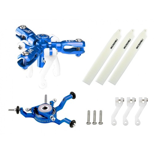 Microheli cnc triple - cnc, blades