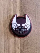 Harley Davidson - Wings Round - Single Pin Badge