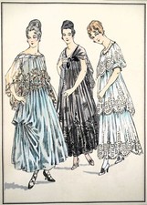 ANTIQUE FASHION PRINT House