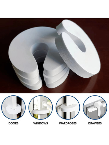 Safety door stopper foam - safety,