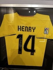 Thierry Henry signed Barcelona Shirt