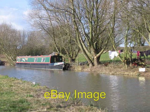 Photo 6x4 permanent narrowboat