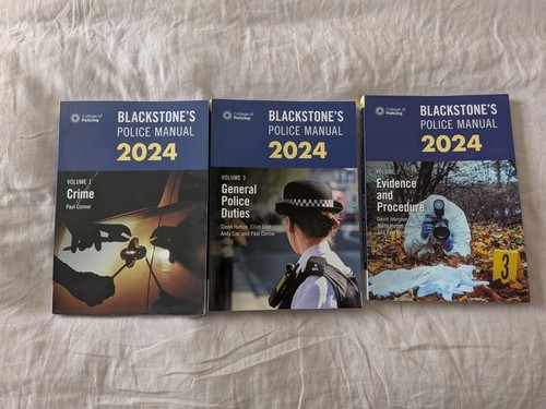 Blackstone police manuals - blackstone's,