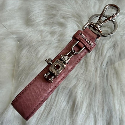 Prada robot keyring saffiano - robot,