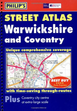 Philips Street Atlas Warwickshire and Coventry
