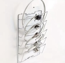 Wall Mounted Pot Lid Rack 5