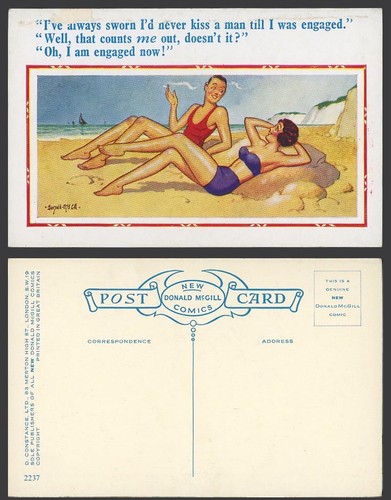 Donald mcgill old - donald, postcard