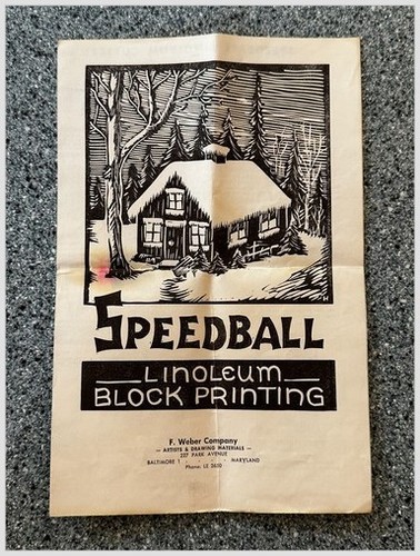 Speedball linoleum block - linoleum,