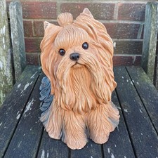 SANDICAST LARGE YORKIE J540 YORKSHIRE TERRIER SANDRA BRUE HANDMADE