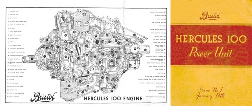 Bristol hercules radial aero - hercules,