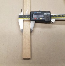 Solid Oak Flat Strip 450x20x7 mm Square Edge 3   per pack