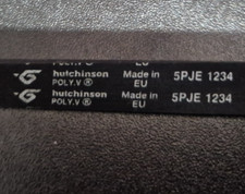 BUSH WMDFX714W Washing Machine Drive Belt 5PJE1234 hutchinson 5PJE 1234 5 Rib